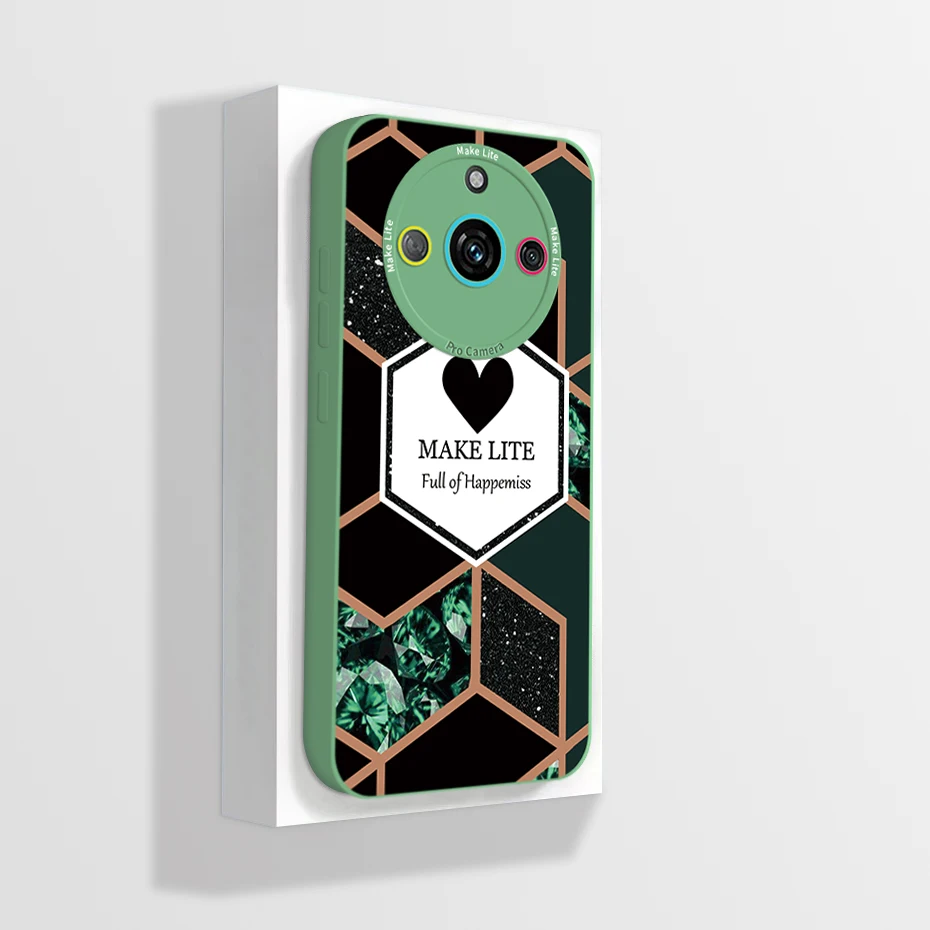 Stylish Shockproof Phone Case - Painted Design