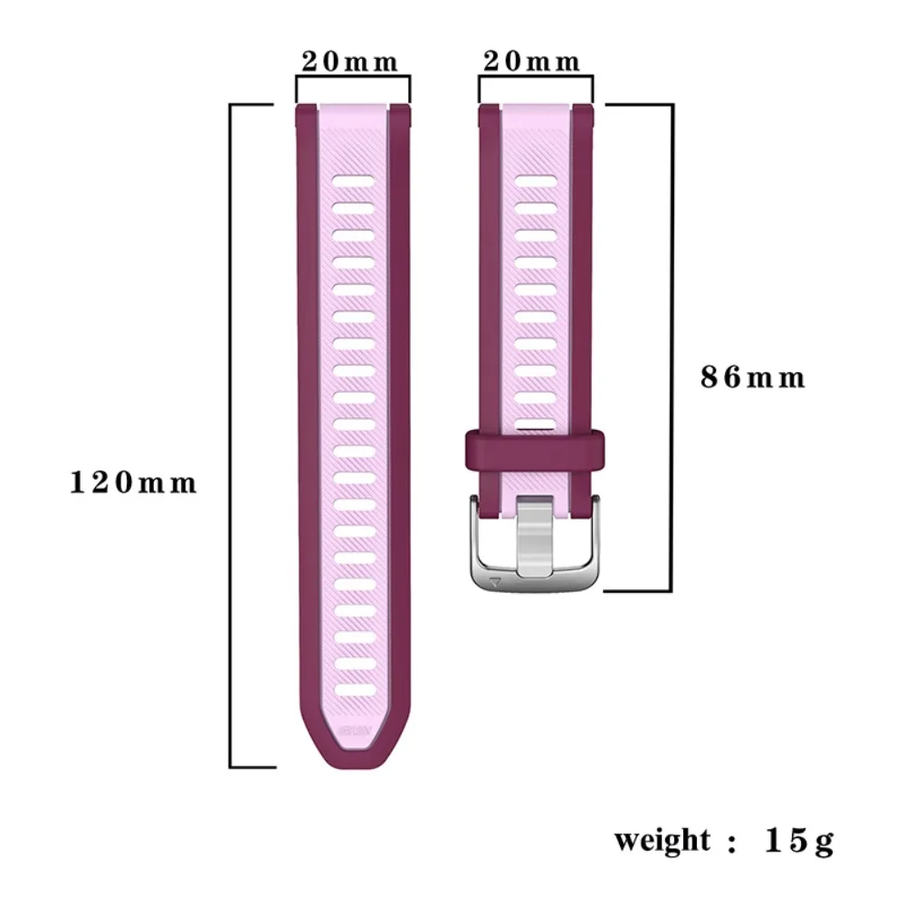 Breathable Adjustable Silicone Fitness Watch Band