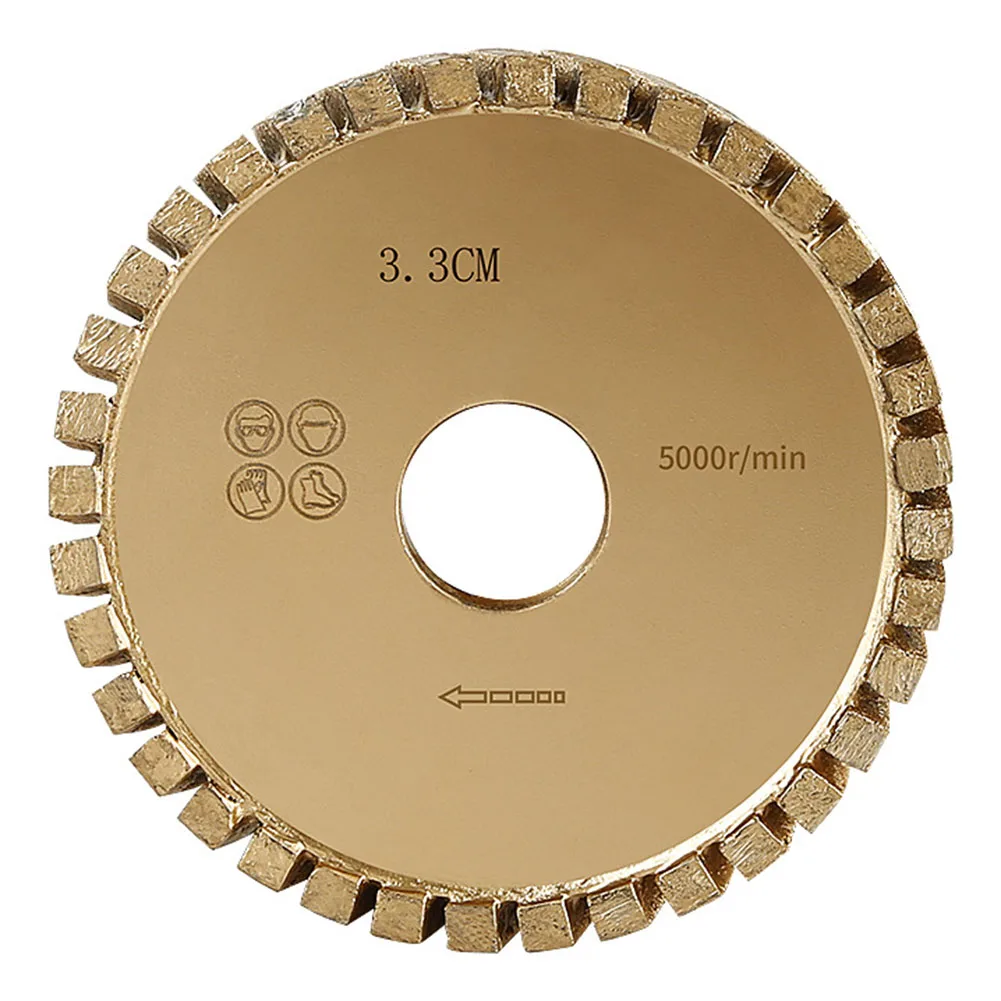 

1Pc Diamond Sintered Grooving Wheel Grinding Wheel Glod 140mm 45/60 Mesh For Solar Panel Granite Stone Angle Grinder Tools