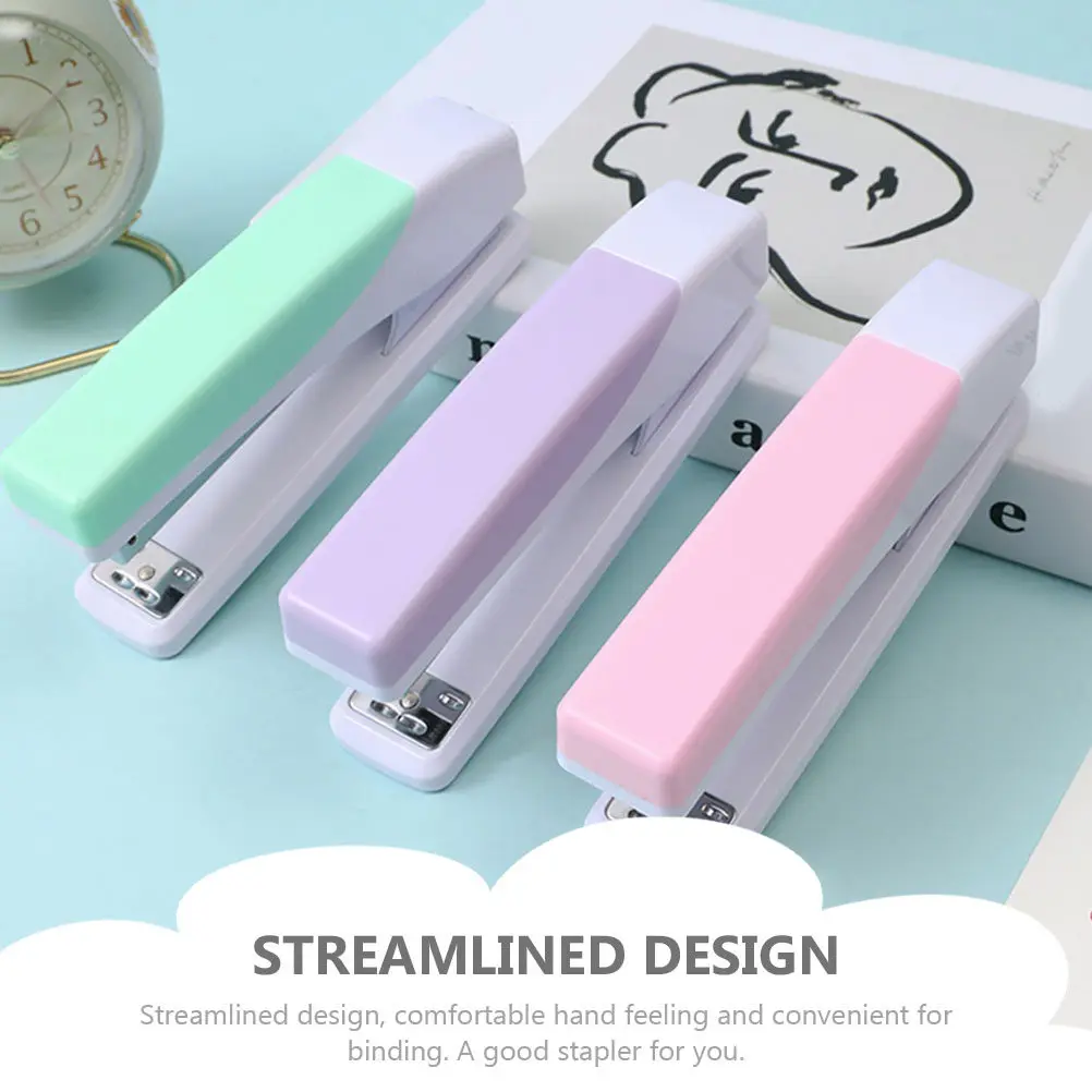 대용량 스테이플러 노동 절약 다용도 사무용 바인딩 도구 데스크탑 핸드 스테이플러 학교 가정용 휴대용 사무용품