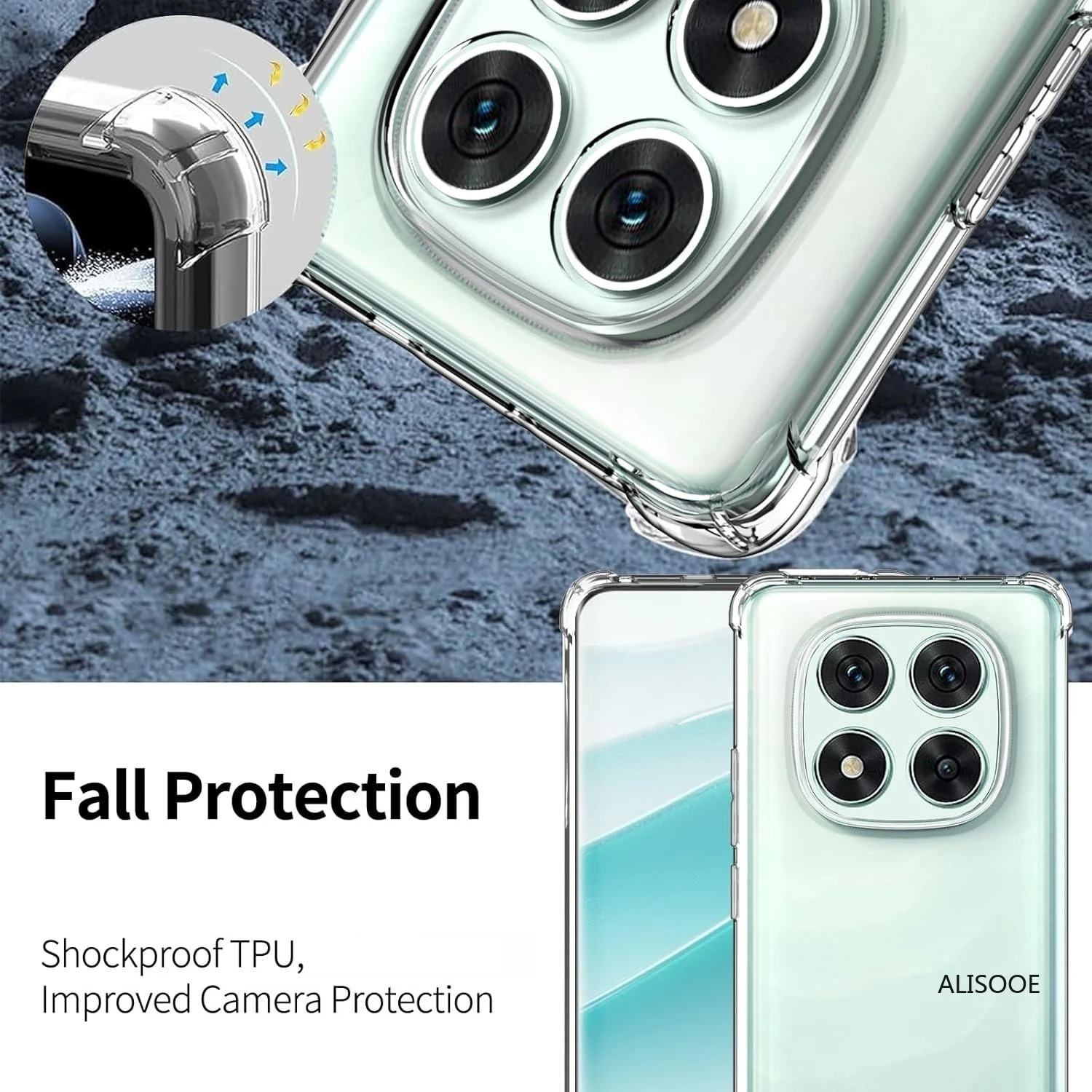 Ultra Thin HD Transparent Soft Cover Case – Clear  with Enhanced Protection