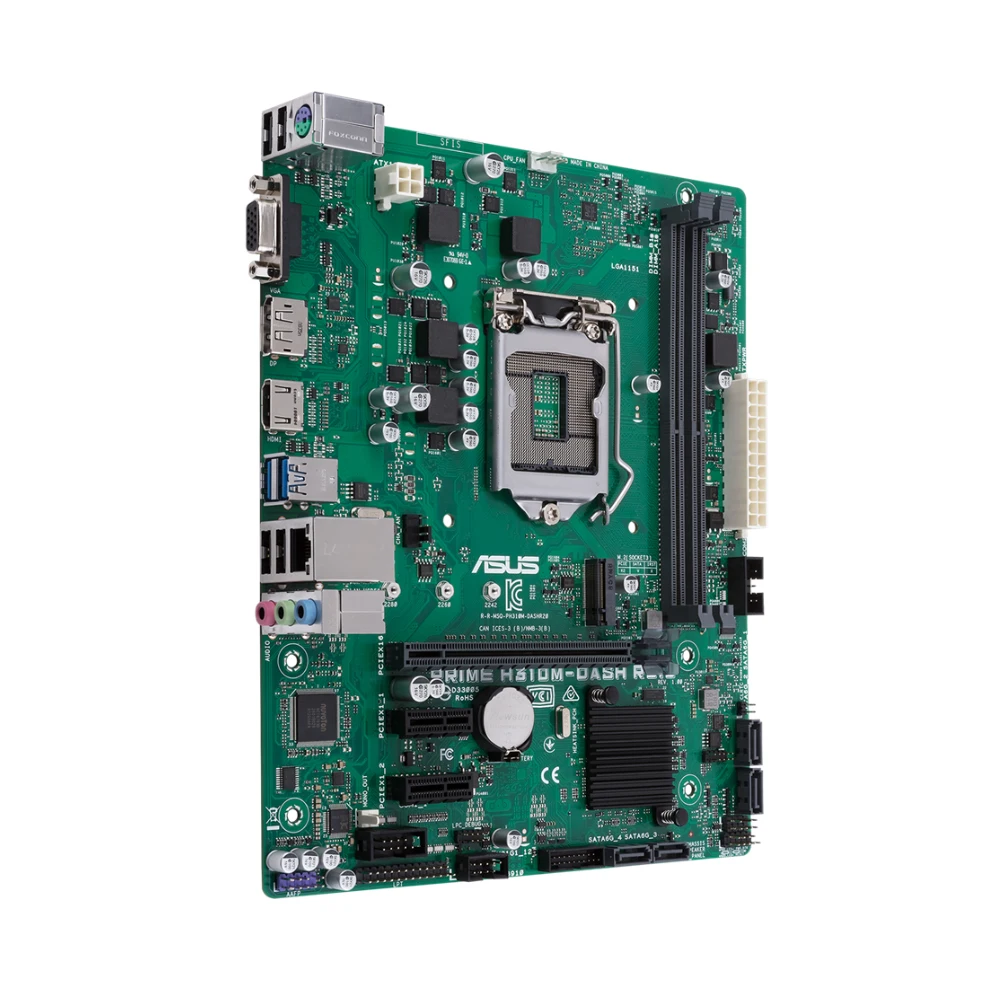 ASUS H310 Motherboard PRIME H310M-DASH R2.0 LGA 1151 For i5