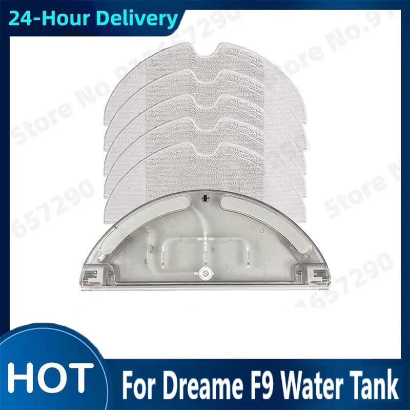 Water Tank For Dreame F9 Accessories XiaoMi MiJia Robot Vacuum Cleaner Water Storage Tank Mop Cloth Replaceable Spare Parts kitchen tap water purifier faucet enlarged ceramic composite filter element washable replaceable household 0 1μm 5 layer