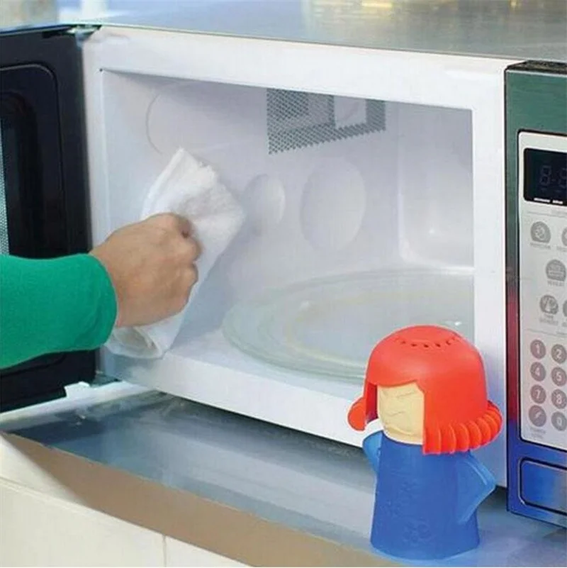 Microwave Hot Steam Cleaner Angry Mama - Smart Kitchen Corner