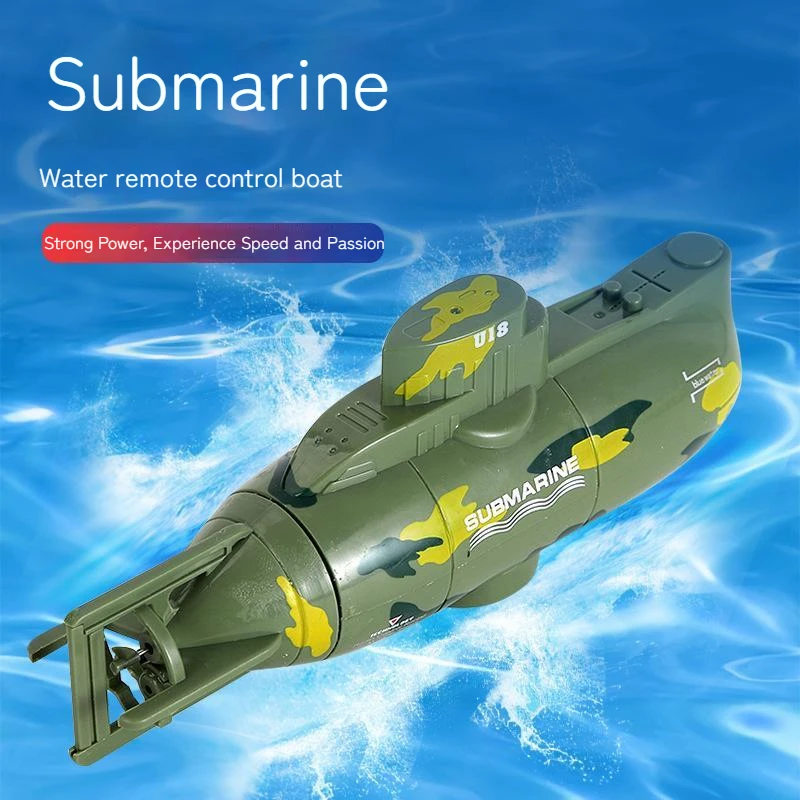 2.4ghz Remote Control Submarine Submarine Nuclear Mini Remote Control Boat Children's Birthday New Year Gift