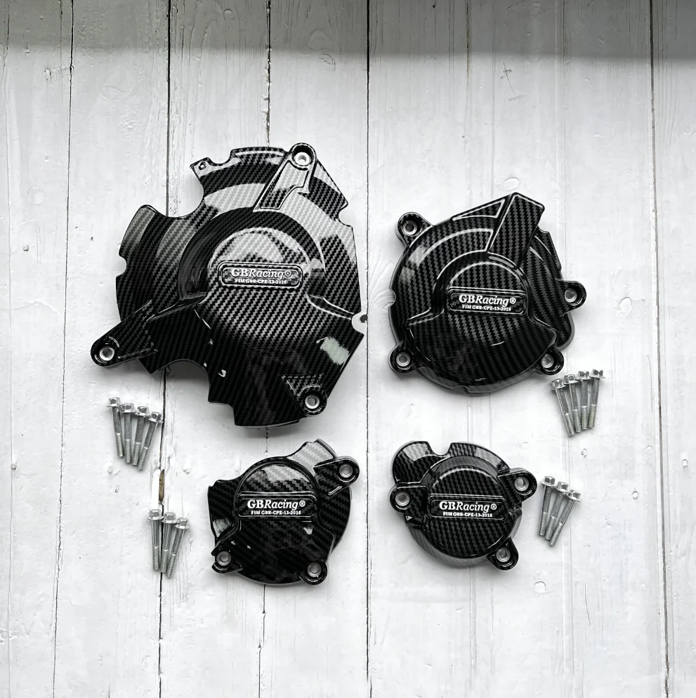 Engine Cover Protector carbon-look For Suzuki GSX-S750 GSX-S750Z + Motorcycles