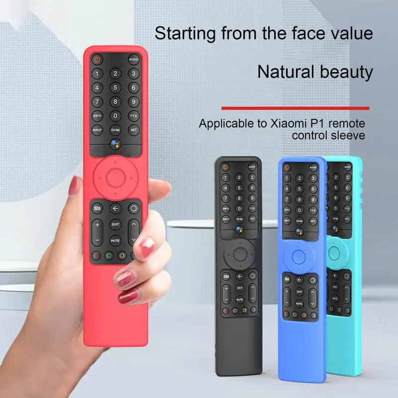 Custodia Per Telecomando In Silicone Per Xiaomi Mi Tv P1 /P1E/Q1/Q1E Xmrm-19 A2 Q1E P1E Smart Tv Custodia Morbida Antiurto Per Telecomando
