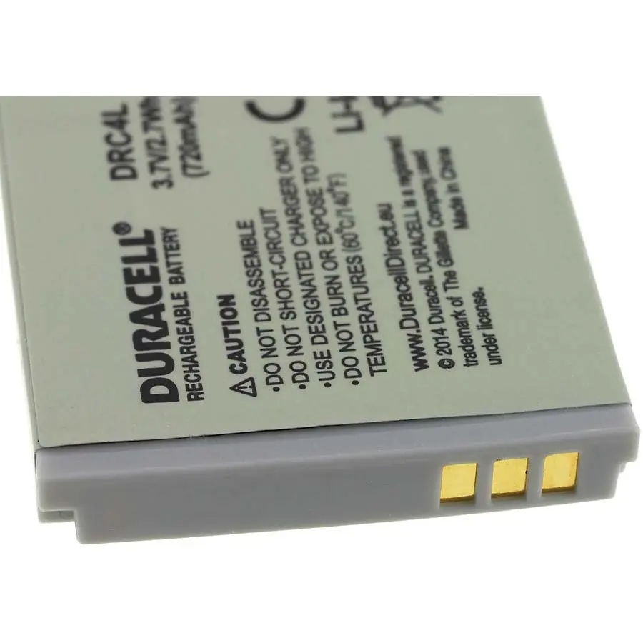 Duracell batería para Canon Digital IXUS 970is 3,7v 820mah/3 03wh Li-ion negro