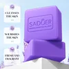 Lavender Essential Oil Soap Turmeric Kojic Acid Handmade Glutathione Skin Whitening Lightening Soaps African Black Sabonia Bar 2