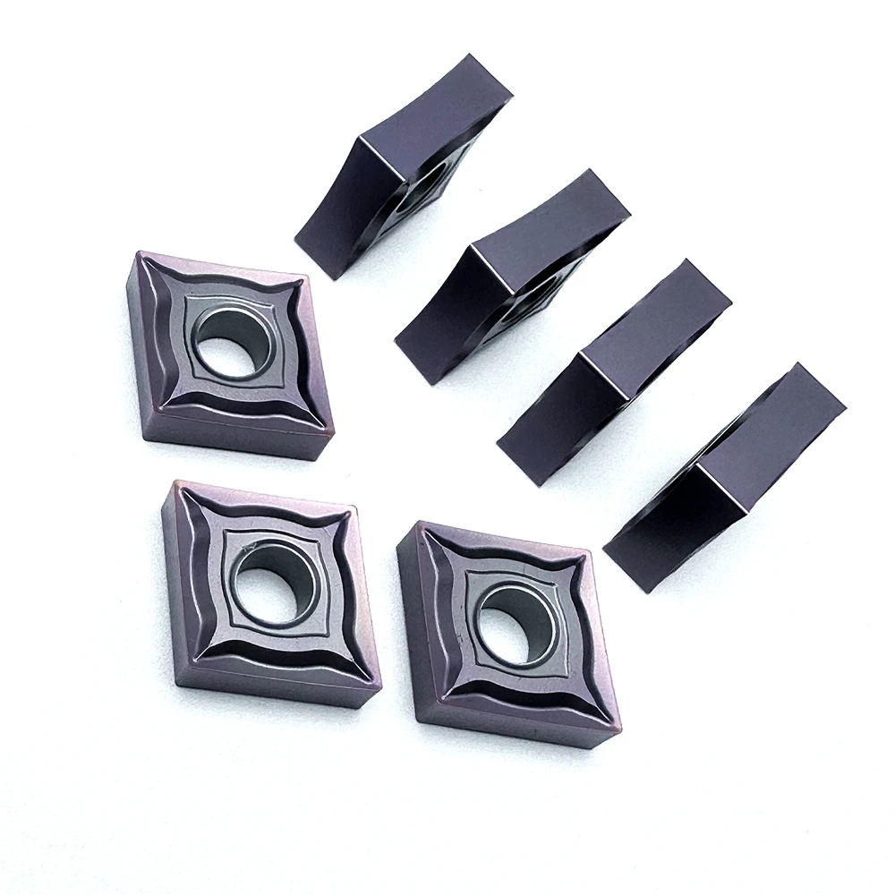 CNMG120404 CNMG120408-EF LK205 카바이드 인서트 외부 선삭 공구 CNC 선반 강철 가공 고품질 절삭 공구
