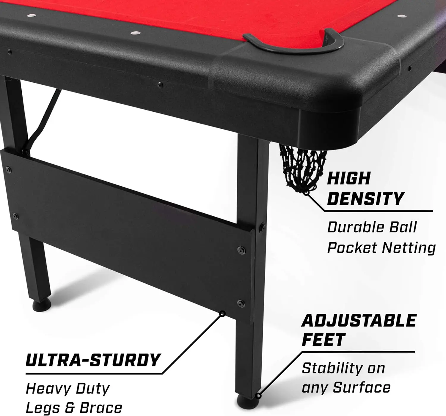 New 7FT Billiard Foldable Leg Table Clue Pool Game Table for Sale