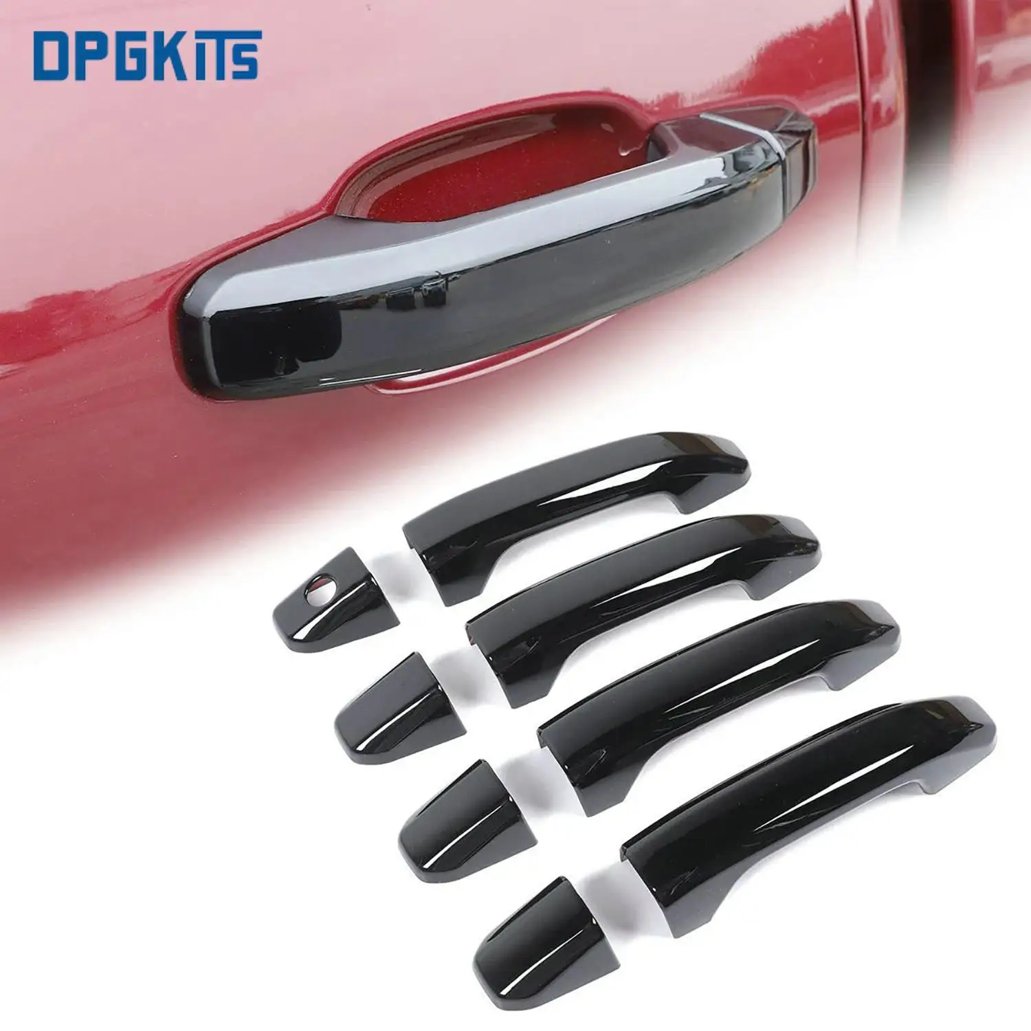 

1 комплект чехлов для ручек двери автомобиля для GMC Sierra Chevy Silverado 1500 Tahoe Suburban GMC Sierra 2500 3500 Yukon высококачественные автозапчасти