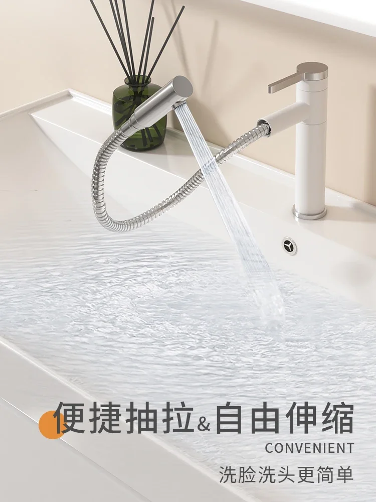 Gong Cai Big Belly Basin Bathroom Cabinet Combination Ceramic Whole Washbin Oversized Caliber Basin Wash Face Wash