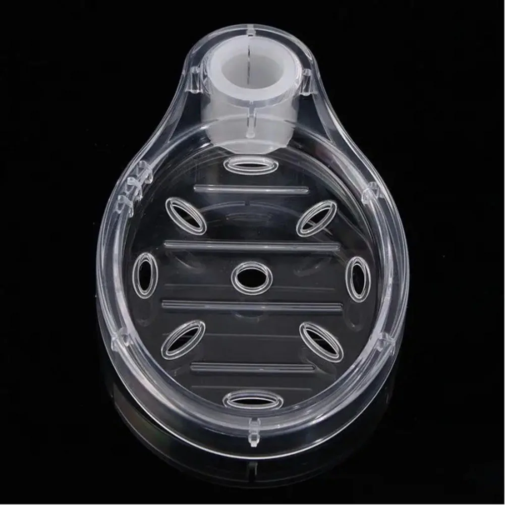 Description Picture 4 of item1PC 22/25mm Plastic Soap Dishes Box Soap Holder Shower Rod Slide Bar Storage Rack Transparent Holder Bathroom Accessory