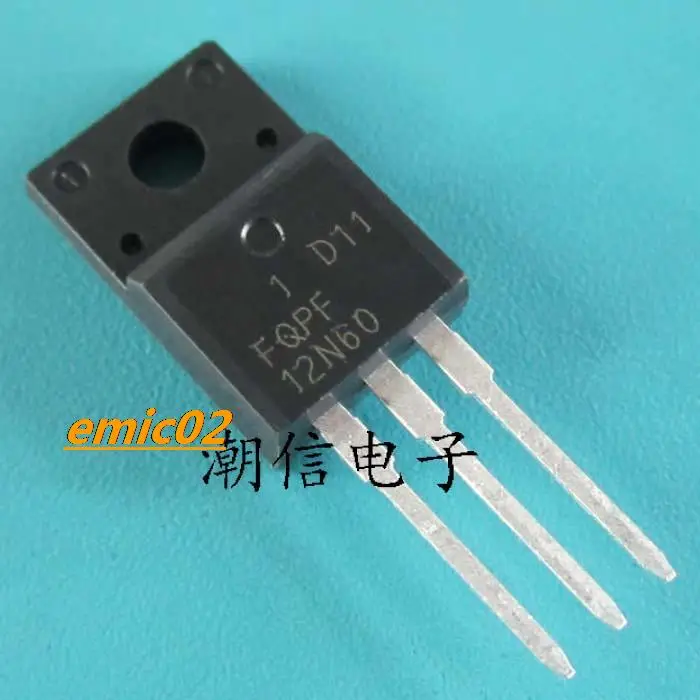 

10pieces FQPF12N60 FQPF12N60C 12A600V