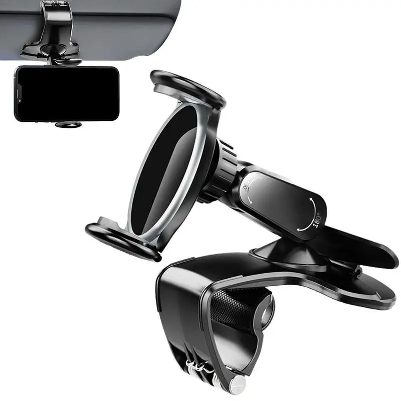 

Car Phone Holder 360 Degree Rotating Dashboard Phone Mount Holder With Temporary Parking Number Card GPS Support Car Accessories