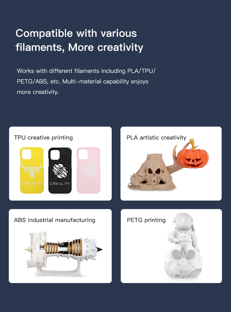 Extrusora de Sprite Creality Pro Todo o Metal Duplo 3.5:1 Engrenagem de Alimentação Design 3d Impressora Atualizar Peças para Ender3 s1 Cr10 Inteligente Pro - Imagem 4
