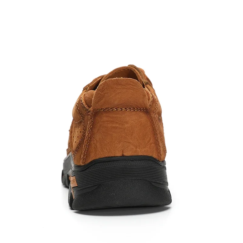 2023 New Men Shoes Genuine Leather Men Flats Loafers High Quality Breathable Outdoor Men Sneakers Male Casual Shoes Plus Size 48