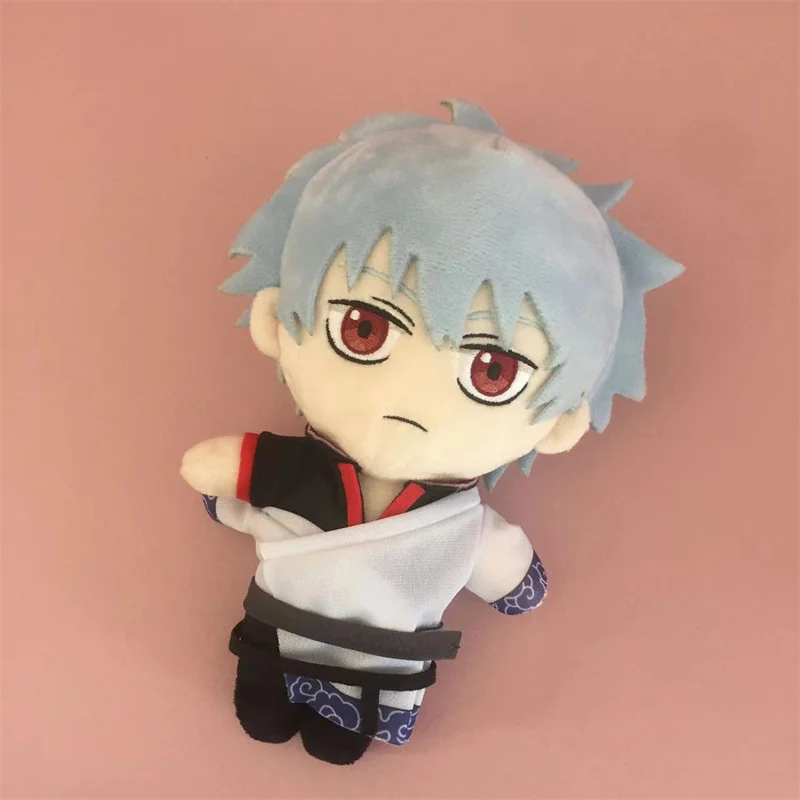 Cute Gintama Sakata Gintoki stuffed doll Xmas doll for children's gift 20cm