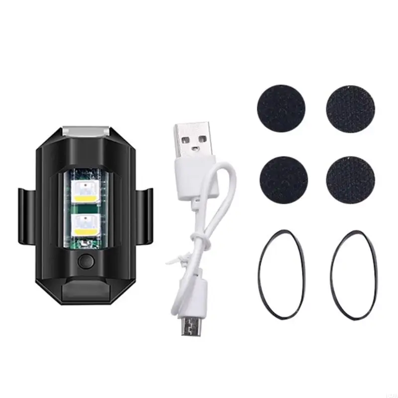 U2JA LED Strobe Signal Light Headlight Highlight Warning Indicator Night Lamp Compatible for DJI-Mavic Air2 Drone Accessories