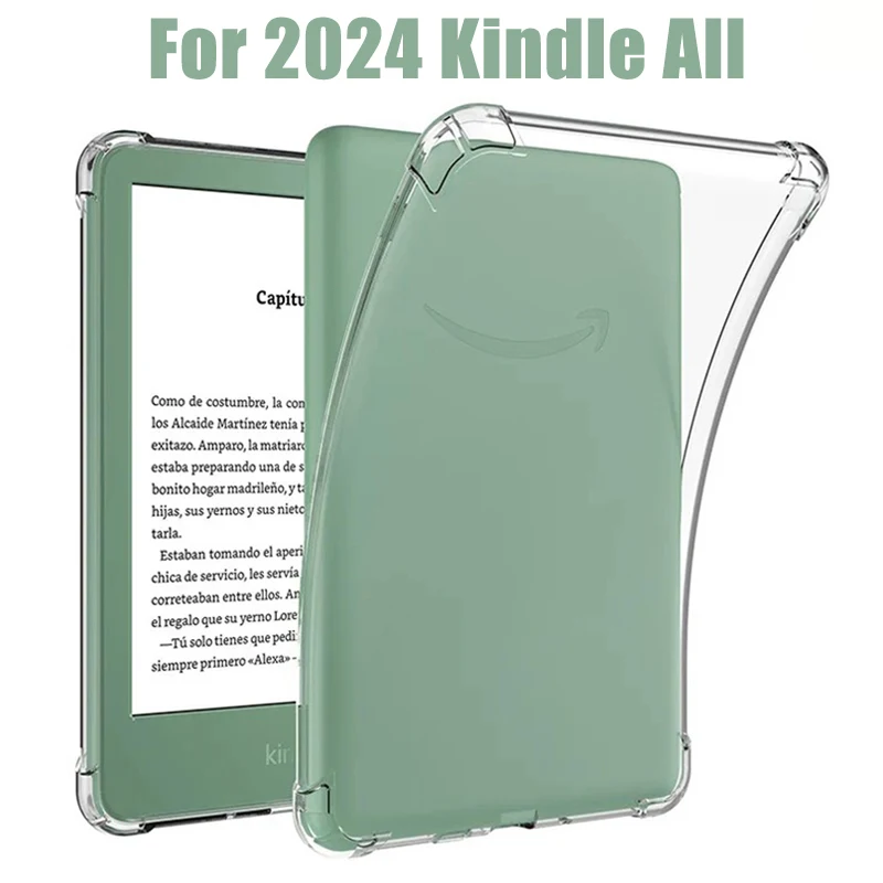Clear Transparent Soft TPU Back Tablet Cover - Silicone Case