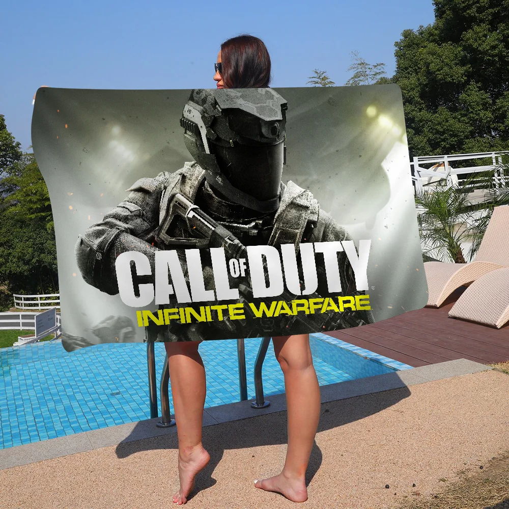 Call Of Duty Cartoon Beach Towel Cute Kawaii Room Decor Bath Girls Children Hand Towels For Bathroom Shower 2
