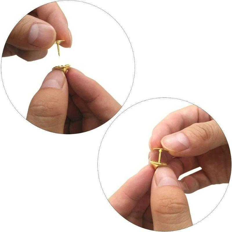 DIY Butterfly Buckle Brooch Accessory Set Unique Pin Metal Nail Tie Studs Badge Holder Horse Needle Jewelry Gifts Production