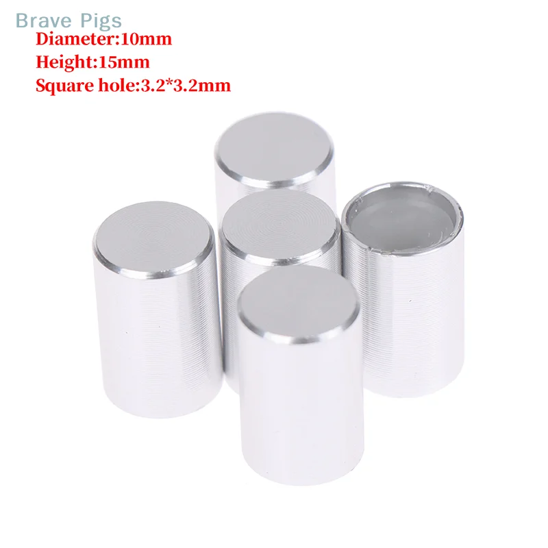 

5pcs Aluminum Alloy Light Touch Switch Cap Computer Case Key Switch Cap