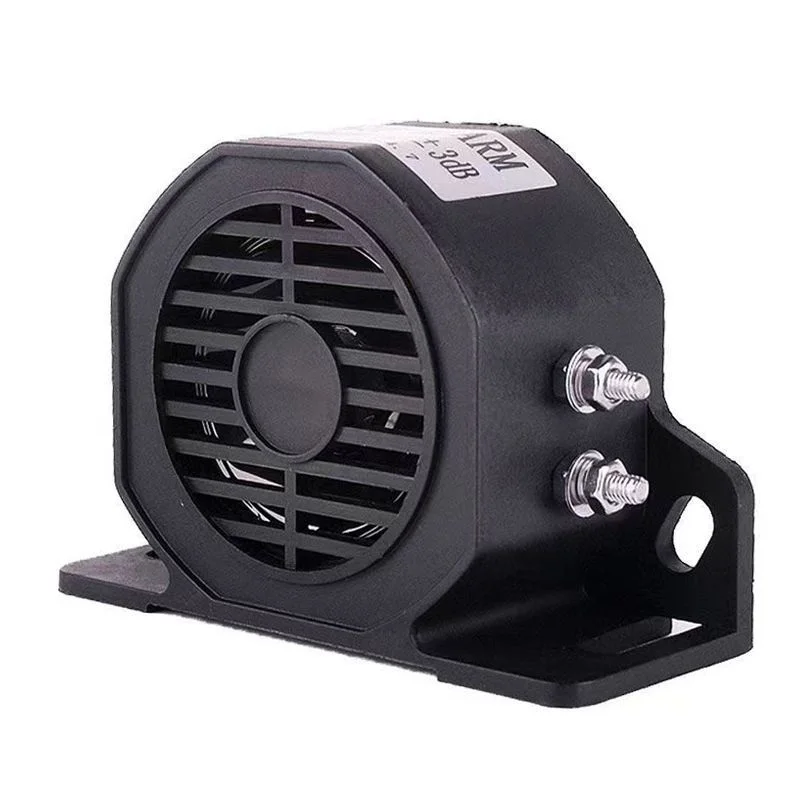 Car Siren Horn Car Air Horn Warning Buzzer Speaker Air Raid Siren Horn Warning Buzzer 12V 24V 110dB Backup Siren Beeper Buzzer Sound Warning Alarm Car Truck Vehicle Horn for Vehicle Reversing Reminders