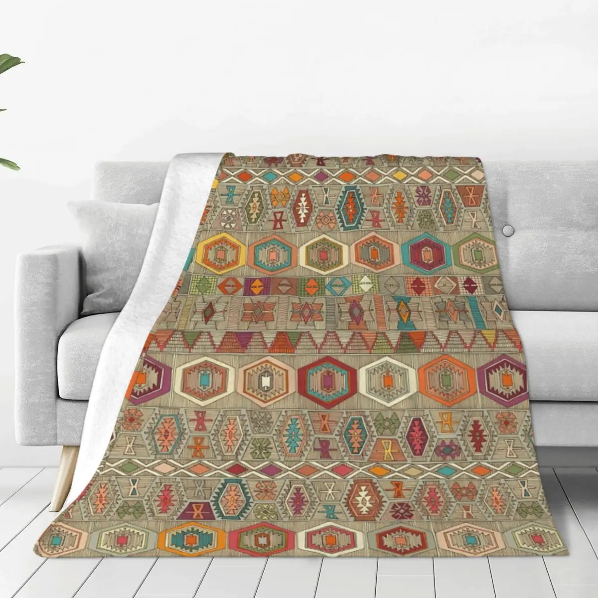

Осеннее одеяло для кровати Kilim в этническом стиле, фланелевое одеяло, фланелевое одеяло, одеяло для кондиционера