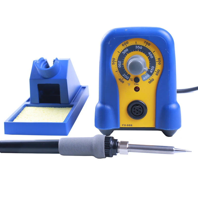 Lead Free Soldering Station 70W Power Adjustable Constant Temperature Electric Soldering Iron Pure Copper Transformer