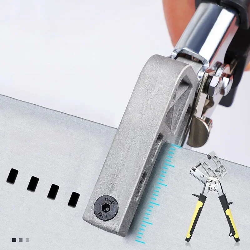 Industrial Grade High Hardness Rivet Free Manual Hydraulic Drilling Keel Pliers, Punching Pliers, Flat Hole Keel Riveting Clamps