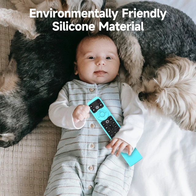 Coque Télécommande Housse Silicone Pour Télécommande TCL RC833A - Protection Antidérapante Avec Cordon (vert) Protection RC833A Antidérapante