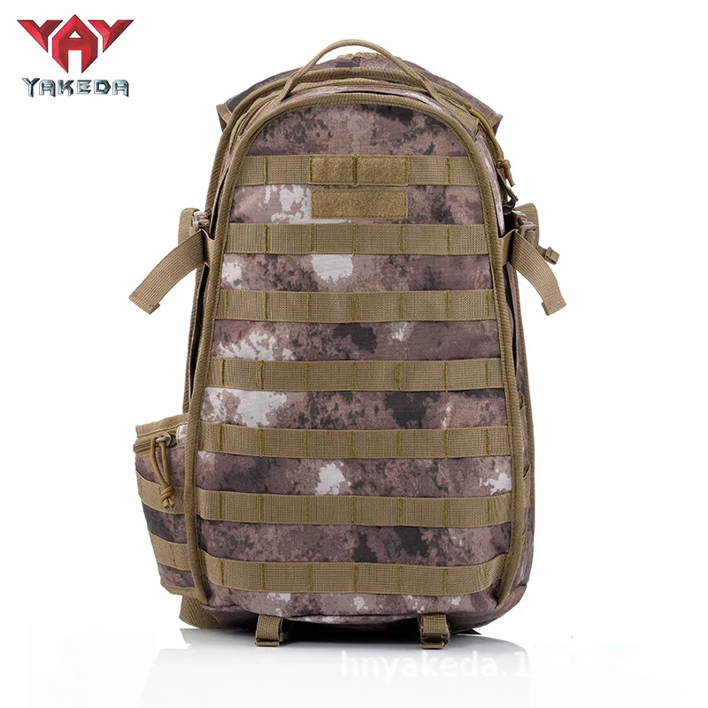 

YAKEDA Tactical Military Backpack Men's Outdoor 600D Oxford 40L Waterproof Molle Sport Bag City Travel Camping Hunting Rucksack