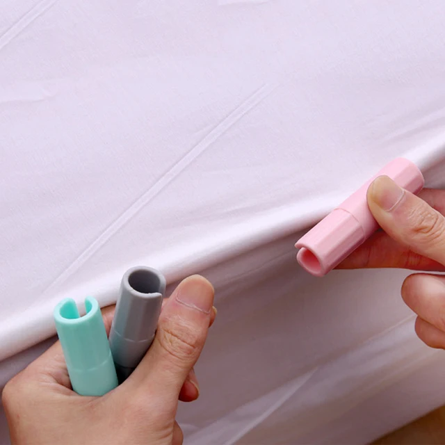 5Db-Es Ágynemű Klipek Műanyag Csúszásálló Bilincs Paplan Ágytakaró Megfogók Rögzítők Matrac Tartó Otthoni Hálószoba Kellékek - Image 5