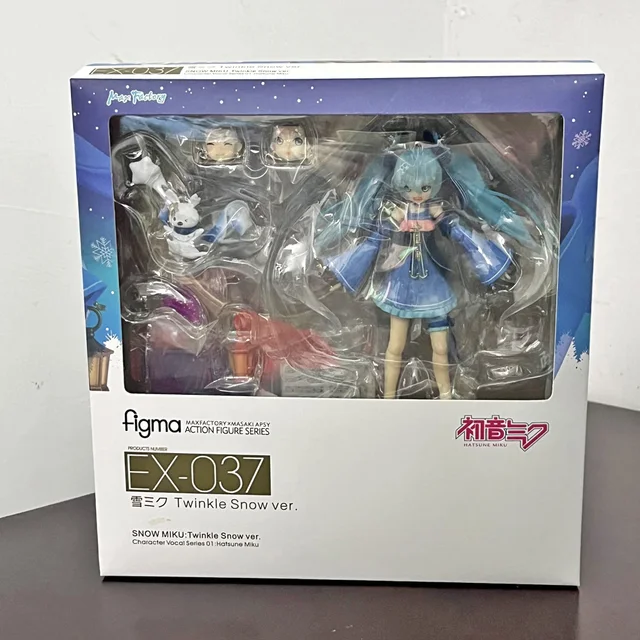 Hatsune Miku Figure FIGMA EX-037 Twinkle Snow Ex-054 Snow Princess
