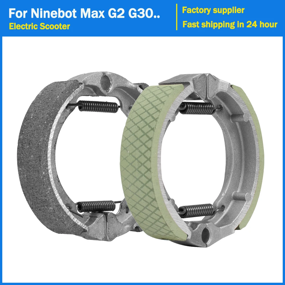 Expandable Drum Brake Pad for Electric Scooter Front Wheel Replacement