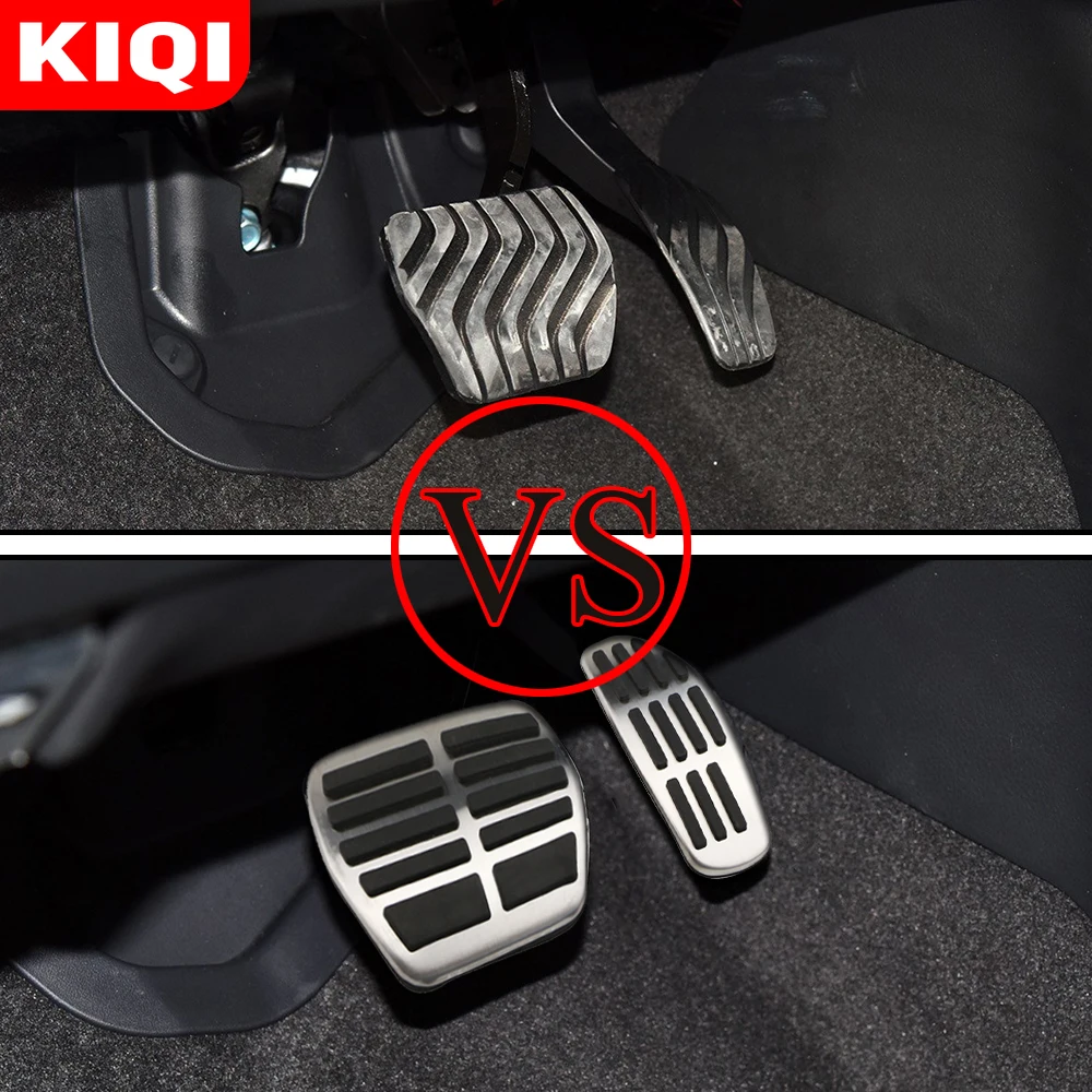 AT MT Pedal Cover for Renault Clio Gas Brake Cluth Pedal Protection Covers Car Pedals Replacement Parts