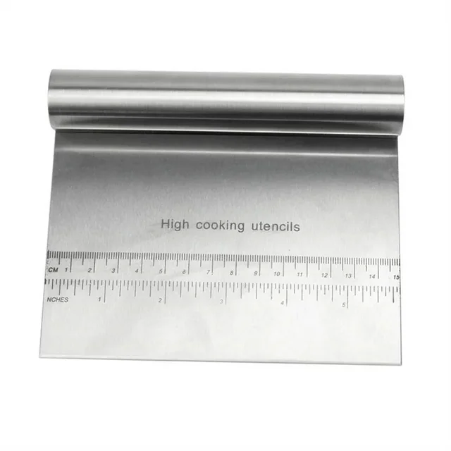 Stainless Steel Dough Scraper & Pizza Cutter 3