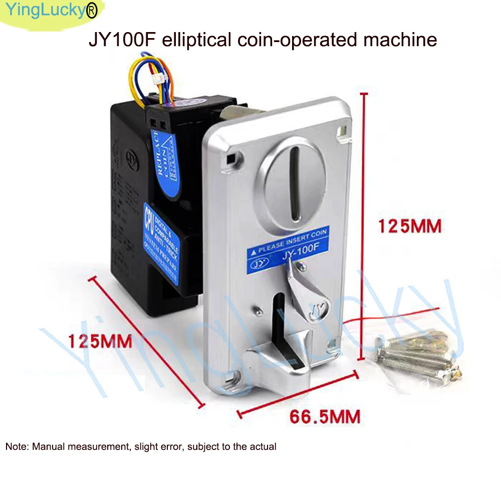 아케이드 코인 운영자 코인 수락자 토큰 선택기는 자동 판매기 인형 기계 아케이드 기계 모델 100F를 지원합니다. - AliExpress