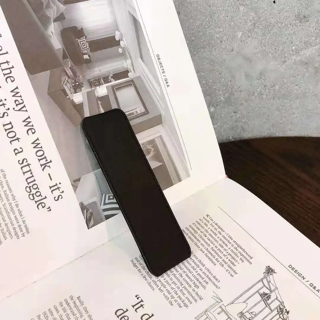 Magnetic Kickstand Folding Phone Holder with Hand Strap and Finger Grip