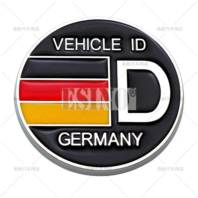 

Car Styling 3D Germany Vehicle ID Decorative Metal Alloy Adhesive Emblem Trunk Badge Fender Sticker Body Decal Car Accessory