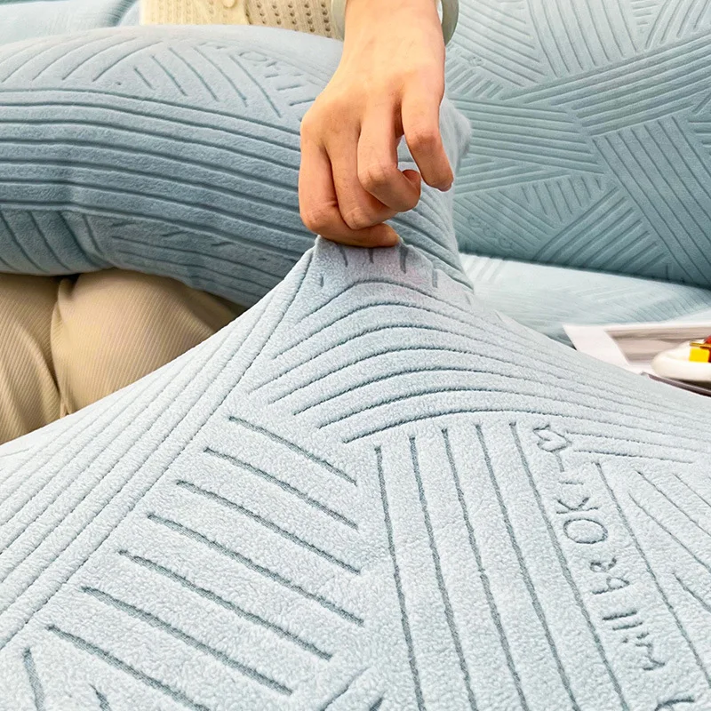 Adjustable Elastic Sofas Covers Adaptable Covers for Sofas for Living Room Slipcovers Couch Chair Cover 1/2/3/4 Seater L-shaped 4