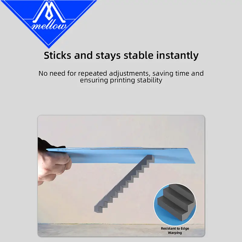 Mellow MintPad Cool Plate Build Surface for Bambu Lab X1 P1 A1 H2D — Dual-Sided Flexible Low-Temp Adhesion Print Bed image 4