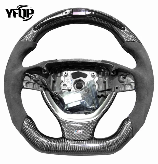 

For 5 Series 6 series high configuration steering wheel with paddle carbon fiber