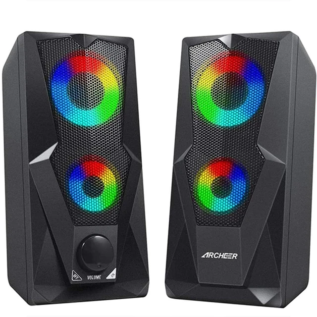 Buy Wholesale China Hottest Game Rgb Light Desktop Wired 2.0 Usb Laptop Pc  Computer Gaming Speakers Audio System Altavoces Sound For Pc & Computer  Speakers at USD 2.7