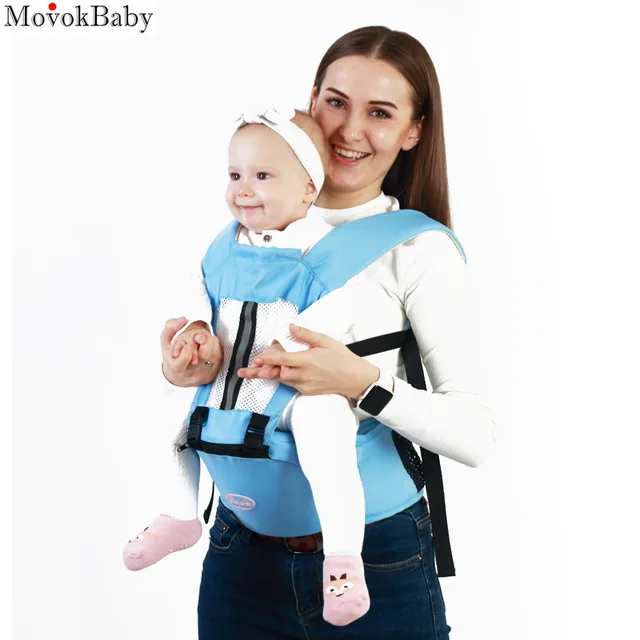 0 36 Months Baby Carrier Kangaroo Toddler Sling Wrap Portable Infant Hipseat Soft Breathable Adjustable Hip