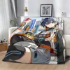 Zenless Zone Zero ZZZERO ZZZ Nicole Printed Blanket Picnic Blankets Warm Blanket Soft and Comfortable Home Travel Birthday Gift 5
