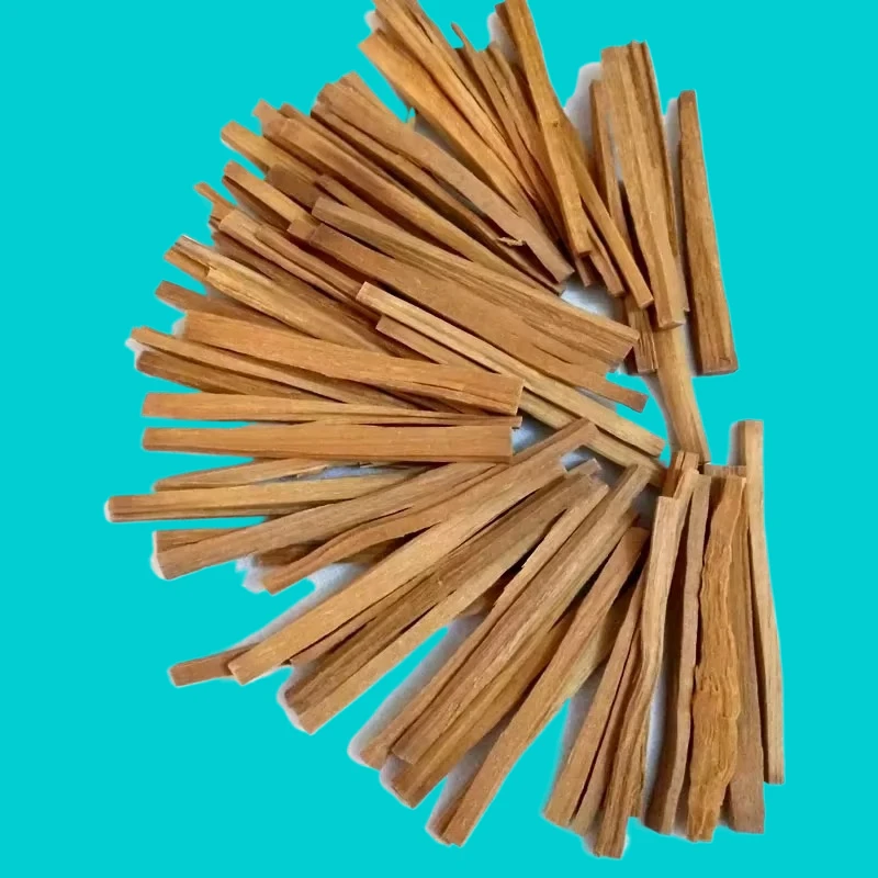 Authentic Indian Sandalwood Block Logs, Natural Spice Wood Strips, Sandalwood Incense For Buddha, Buddhist Hall, Temple Incense
