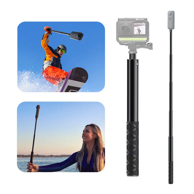 Camera Invisible Selfie Stick Gopro Hero Meters Long Invisible